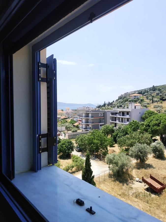 Maria Guesthouse Aliveri Buitenkant foto
