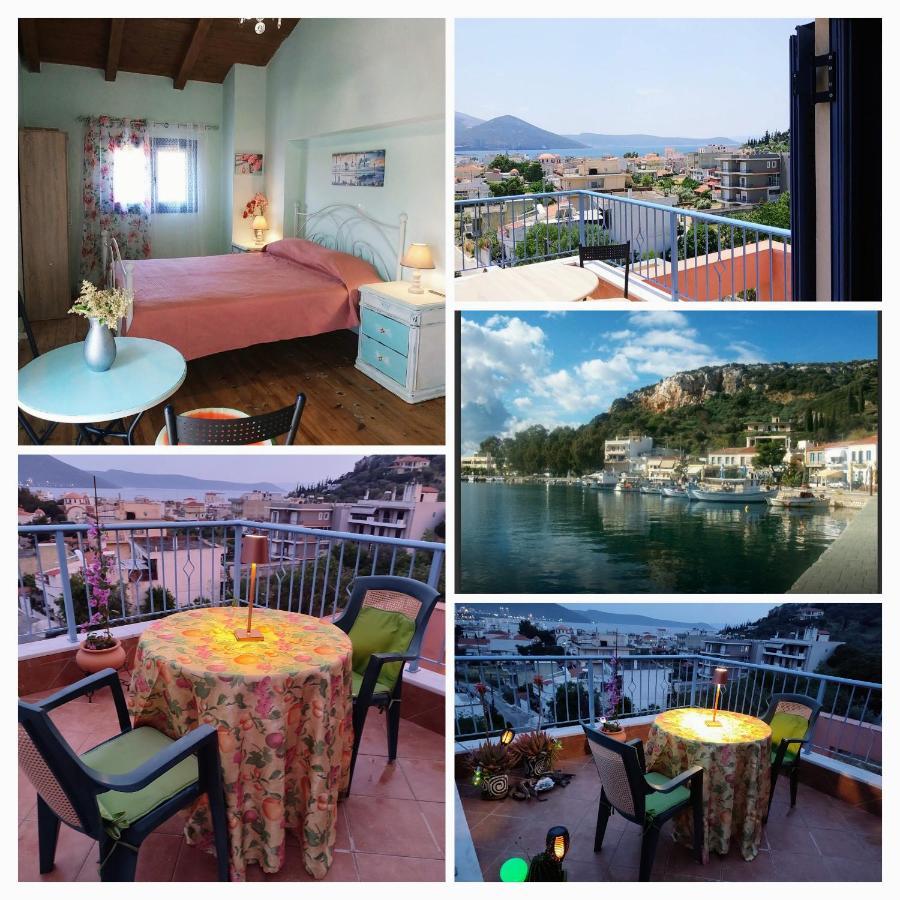 Maria Guesthouse Aliveri Buitenkant foto