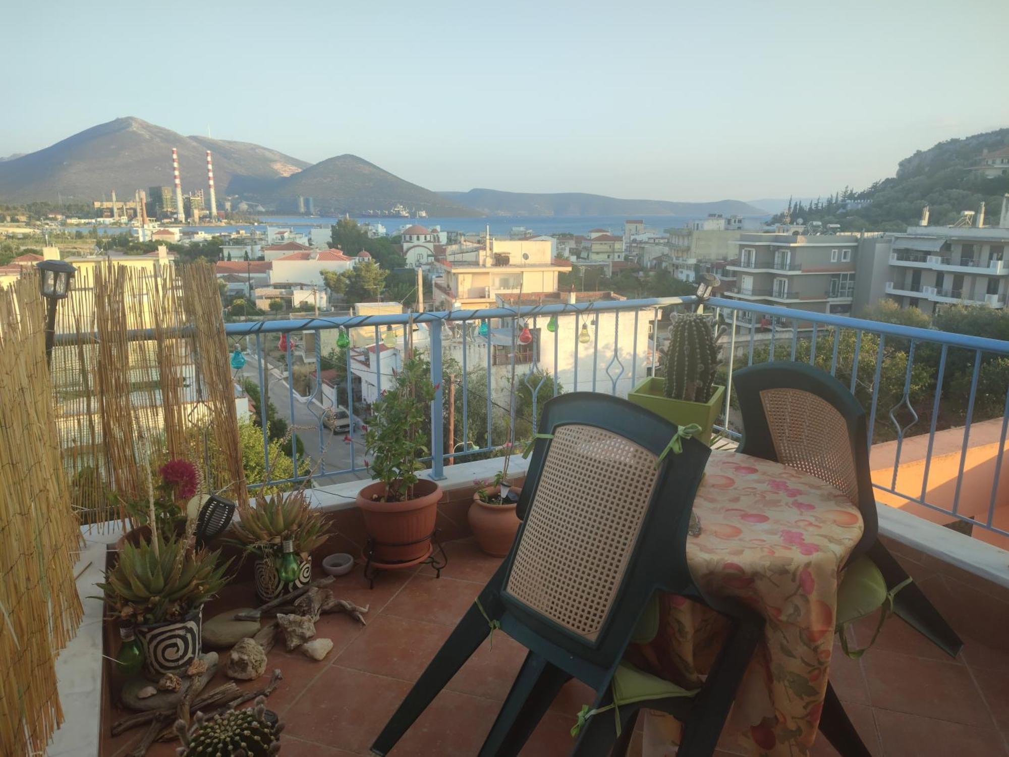 Maria Guesthouse Aliveri Buitenkant foto